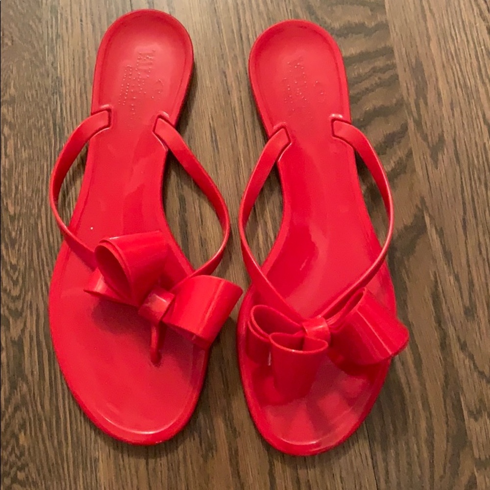 Valentino jelly flip flops